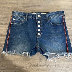 Pilcro and the Letterpress Relaxed Fit Button Fly Jean Shorts​​​